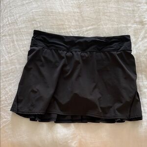 Black Athletic Skort